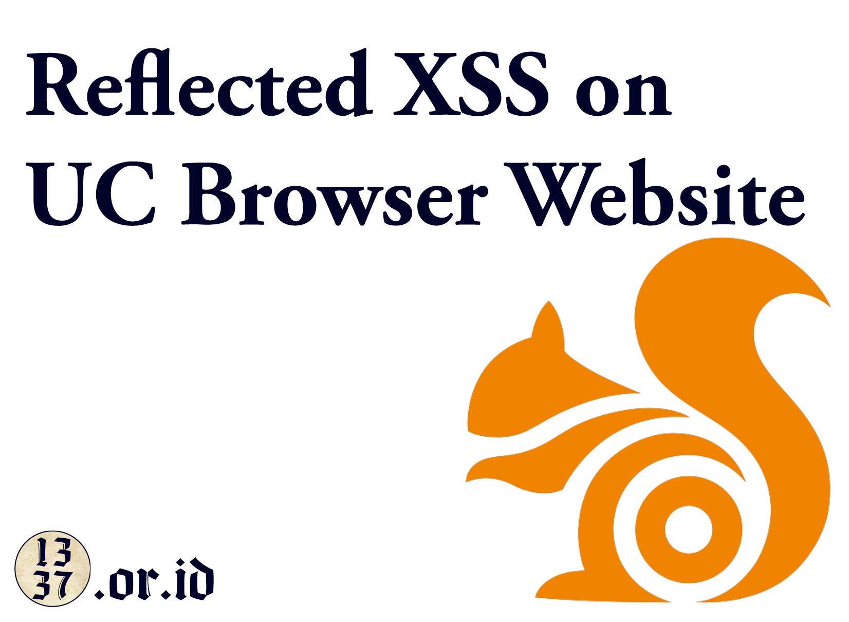 Reflected XSS on UC Browser Website